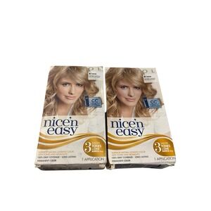2 Clairol Nice'N Easy Permanent Color Natural Medium Neutral Blonde 8/103A